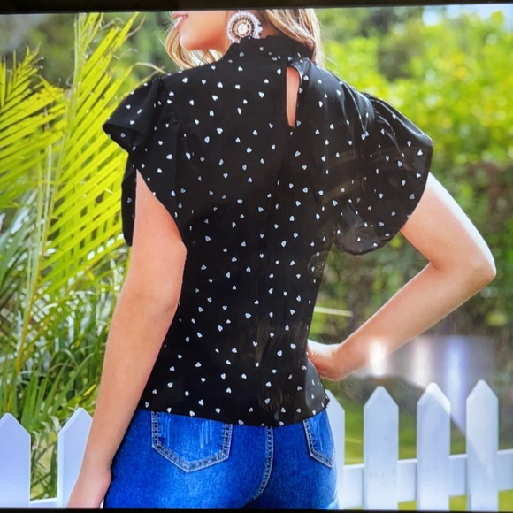 Last one ! 🔥small BOHO fall top 🔥Marcellas boutique NWT - Picture 5 of 7